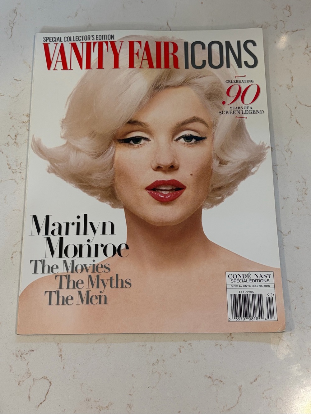 Vanity Fair Icons Marilyn Monroe Special Collector's Edition